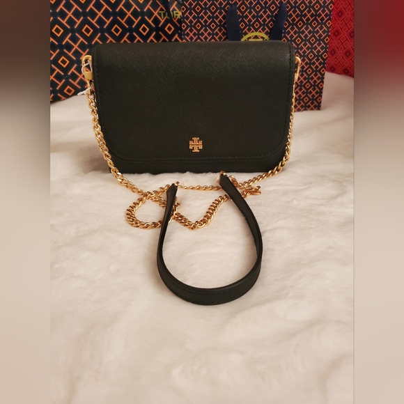 BRAND NEW! TORY BURCH Emerson Chain Wallet, Clutch, Shoulder, Crossbody Bag - Picture 2 of 15